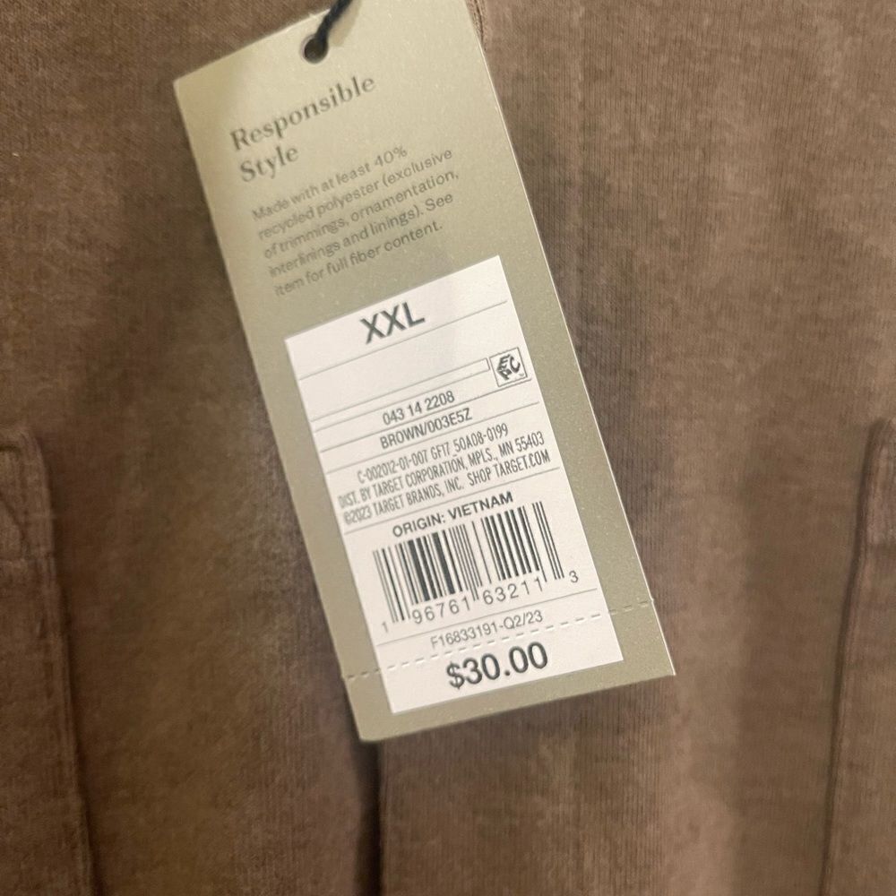 Knit button up shirt NWT - Picture 4 of 4